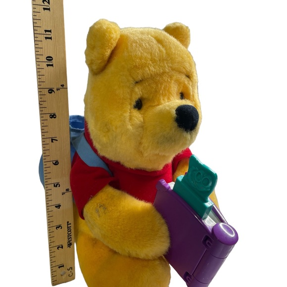 Pooh Story Reader Toy Talking 12” Plush Winnie the Pooh Bear - Picture 6 of 13